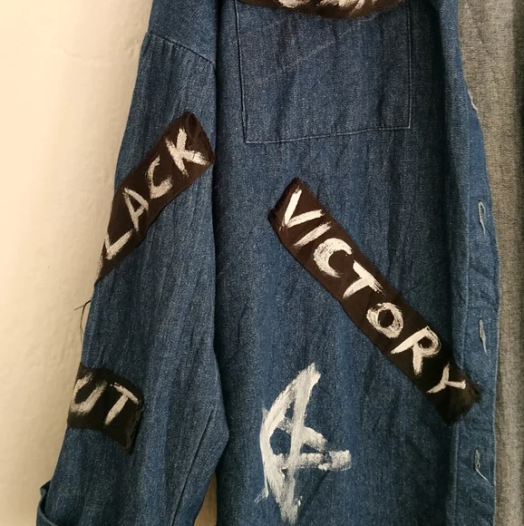 Denim Shirt Customised Shirt - Picture 8 of 8